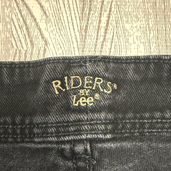 Riders by Lee women’s vintage Black Straight Jeans Vintage - Picture 3 of 7